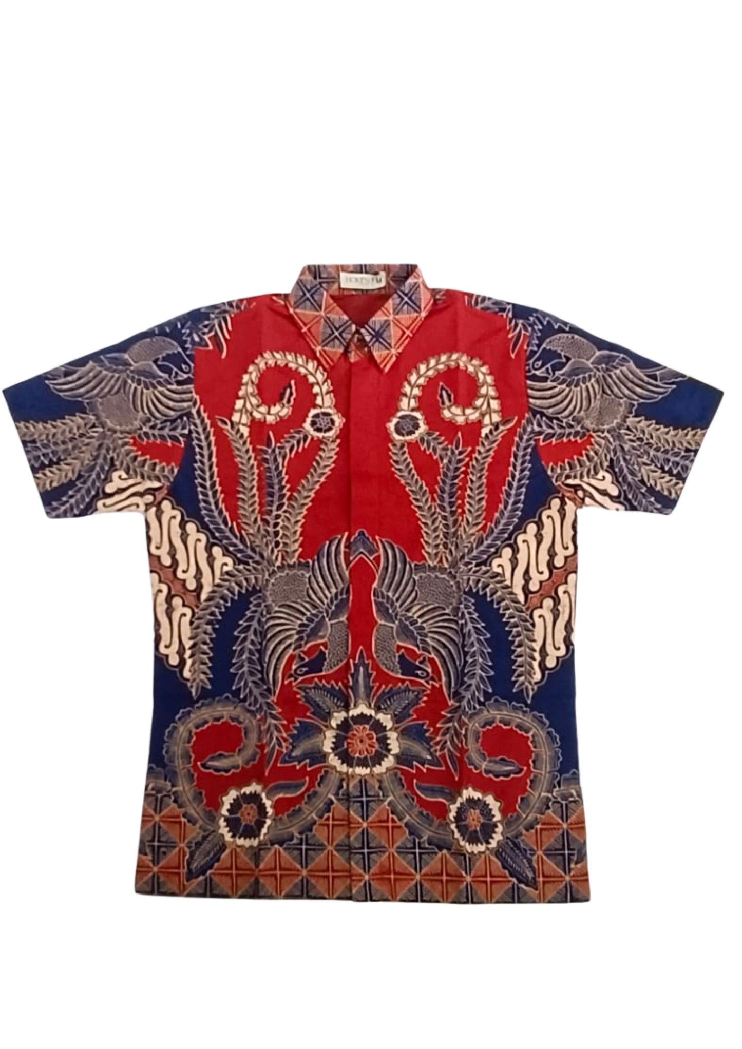 Men Shirt CNY Square Love Bird