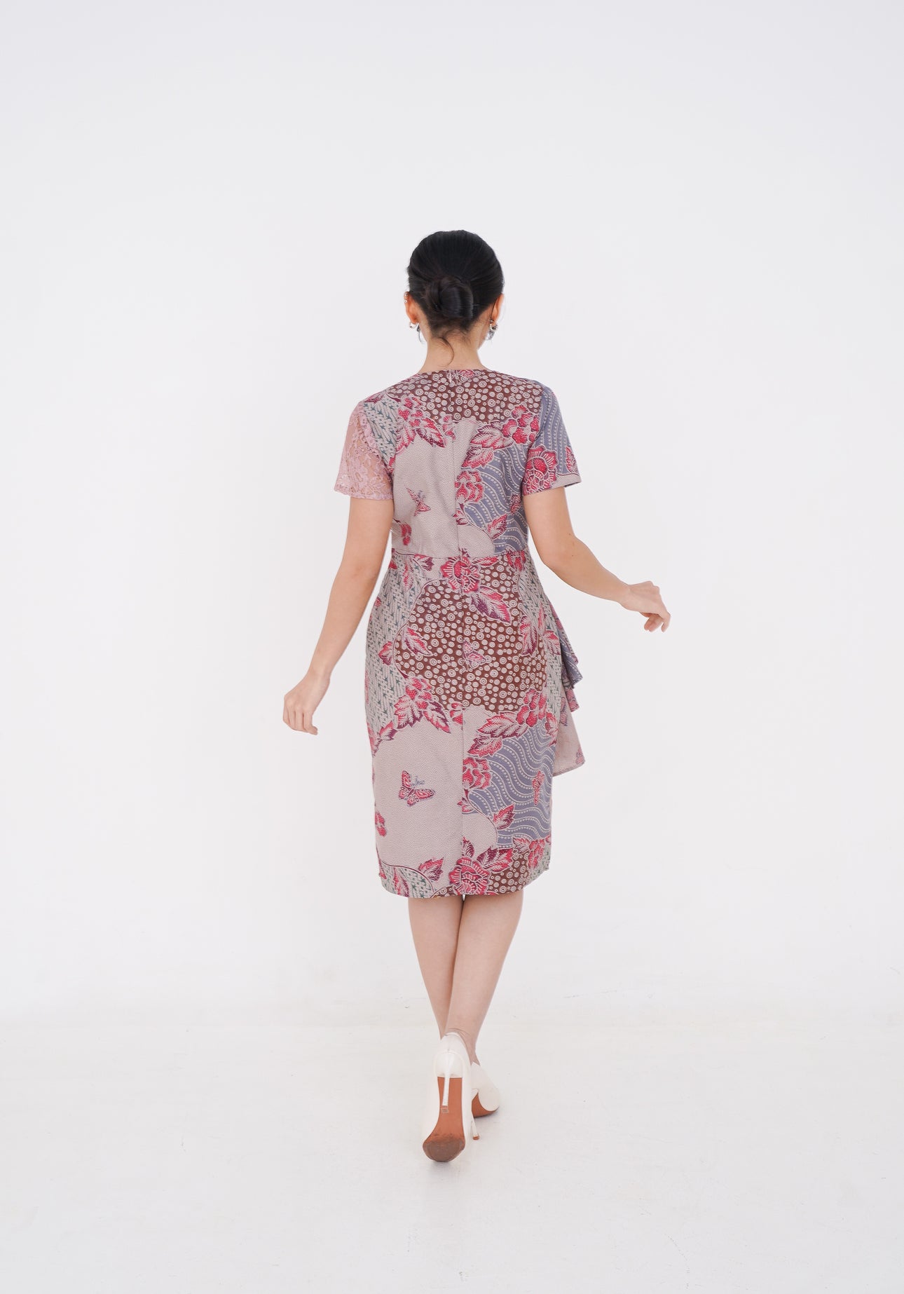 Dress Pink Ayu Embroidery
