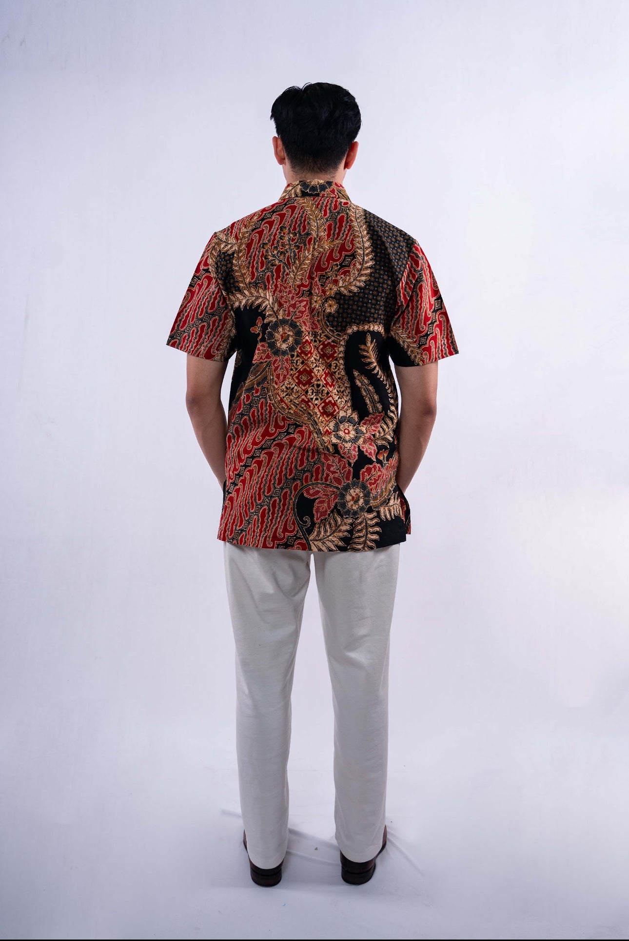 Men Shirt CNY Black Shadow