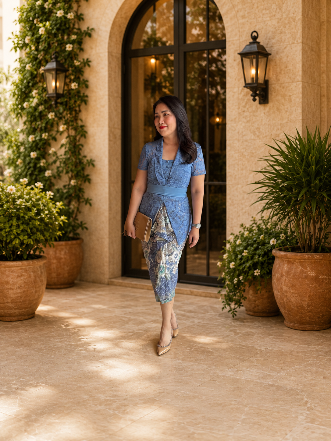 Kebaya Blue Dewi Jelita
