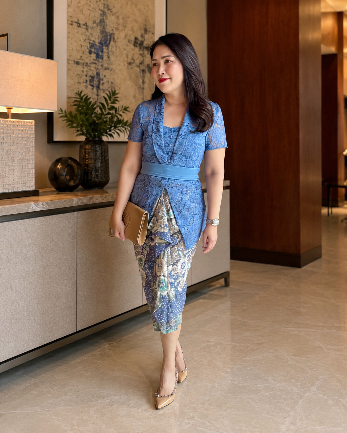 Kebaya Blue Dewi Jelita
