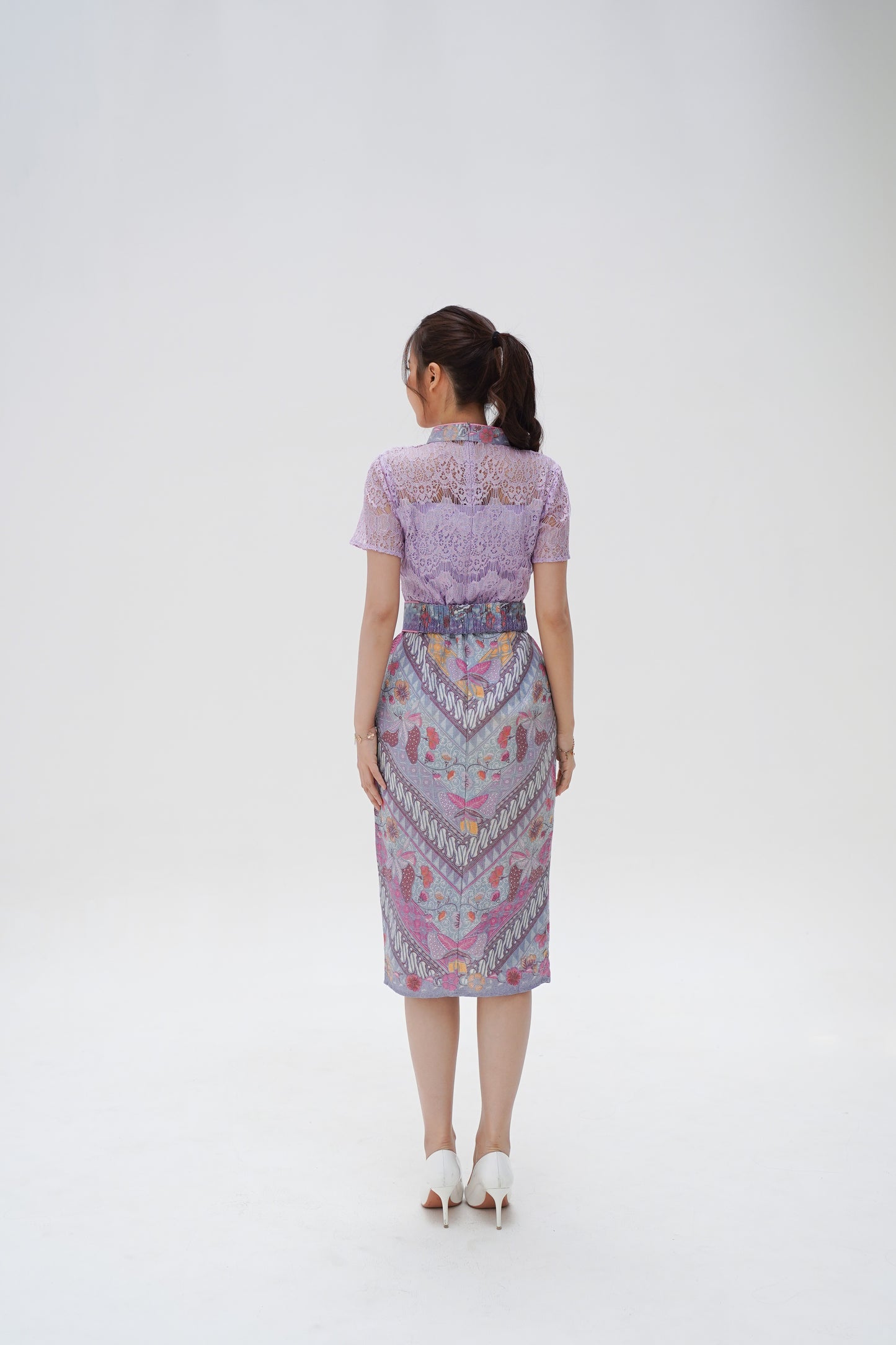 Dress CNY Cheongsam Purple Xiao Lu