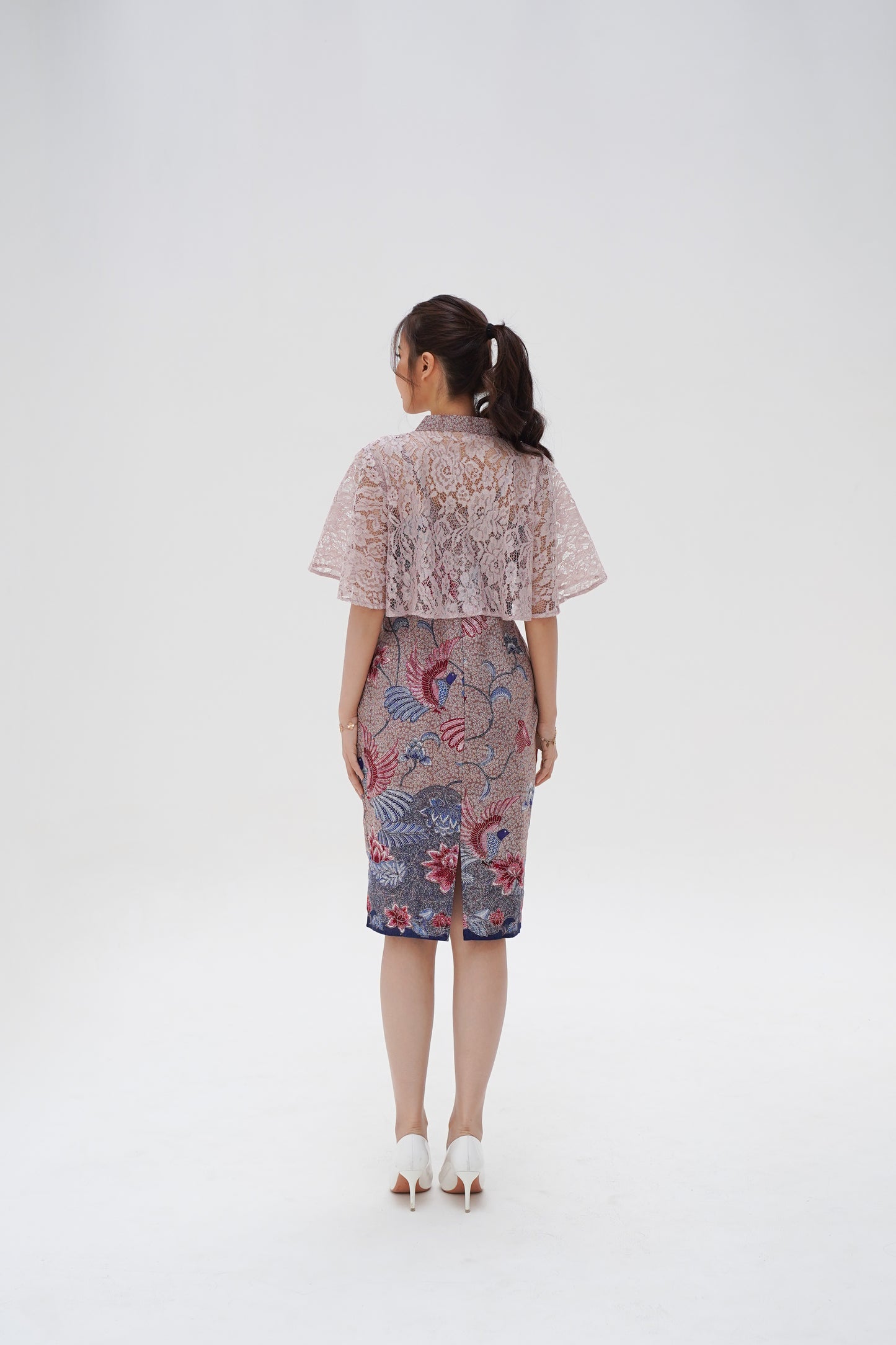 Dress CNY Cheongsam Rope Purple Li Hua