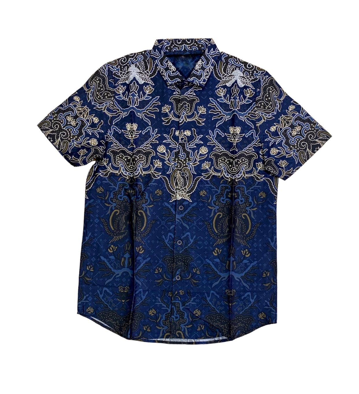 Men Shirt Half Blue Raksa