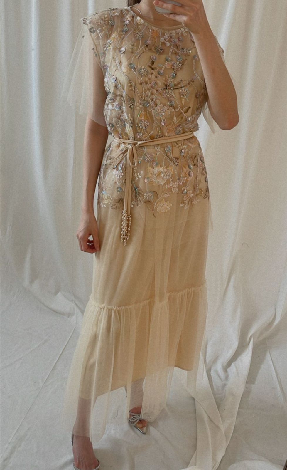 Dress 1 set Lace Callie Yellow