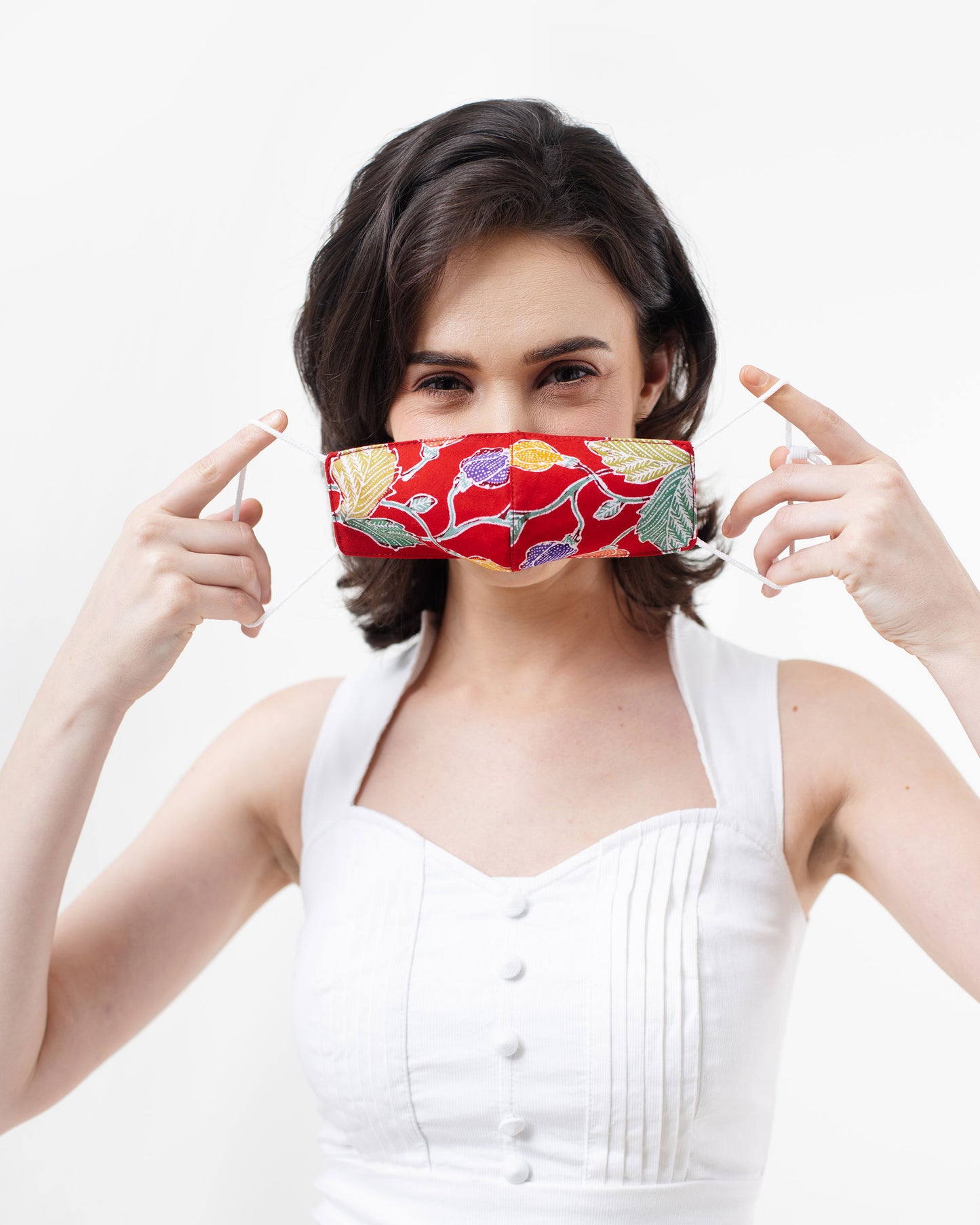 Bottom Paris Encim Red Batik Skirt