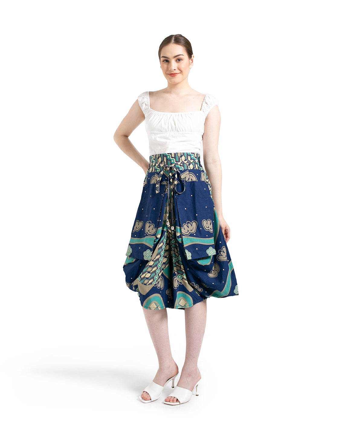 Bottom Royal Blue Sundari Skorts