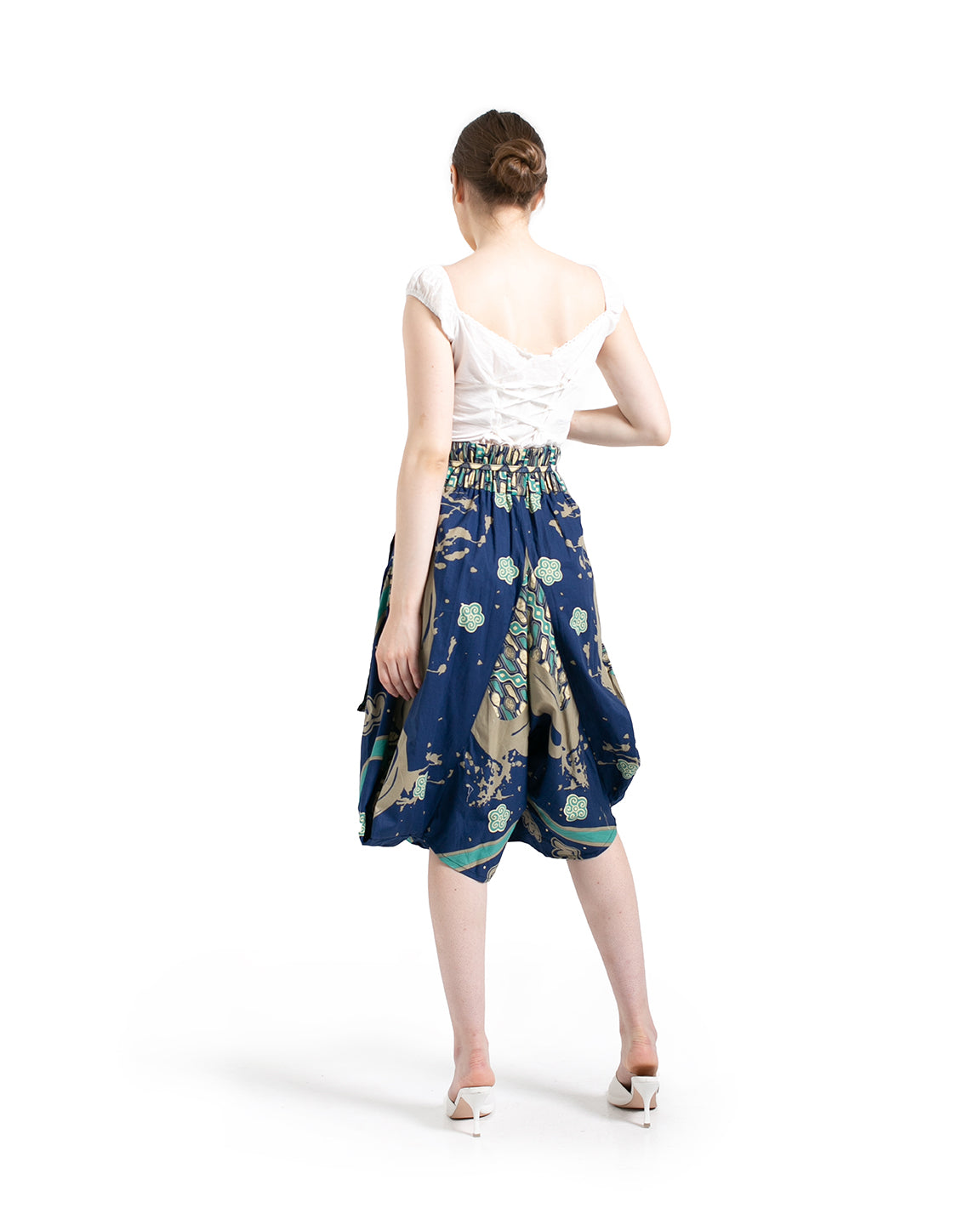 Bottom Royal Blue Sundari Skorts