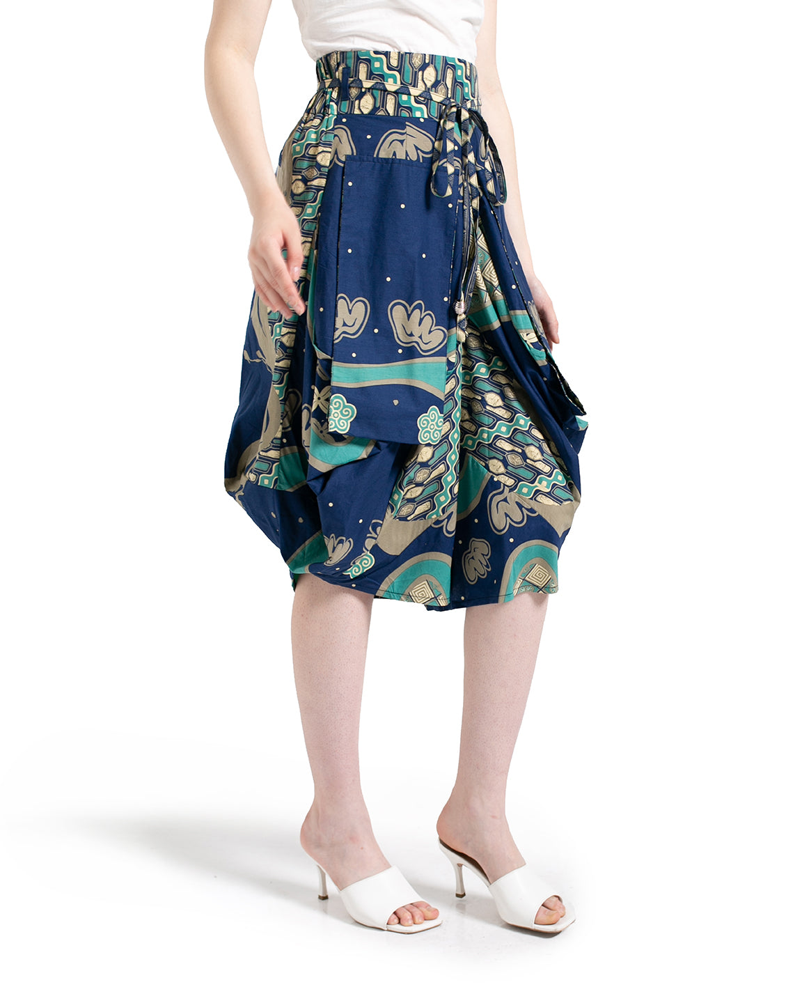 Bottom Royal Blue Sundari Skorts