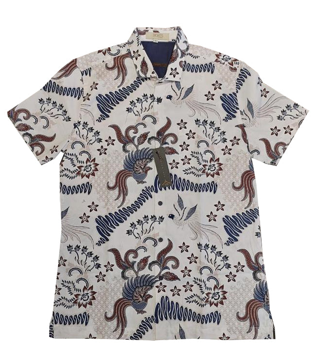 Men White Bird Jayadrata Shirt