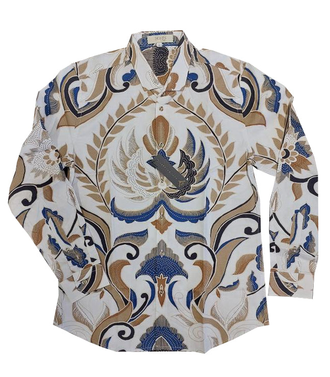 Men White Gold Kresna Shirt