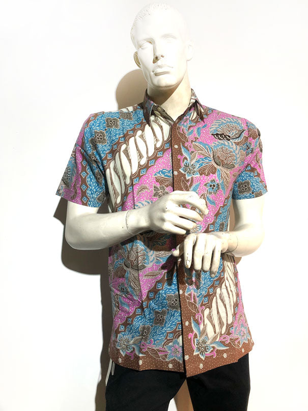 Men Batik Parang Shirt
