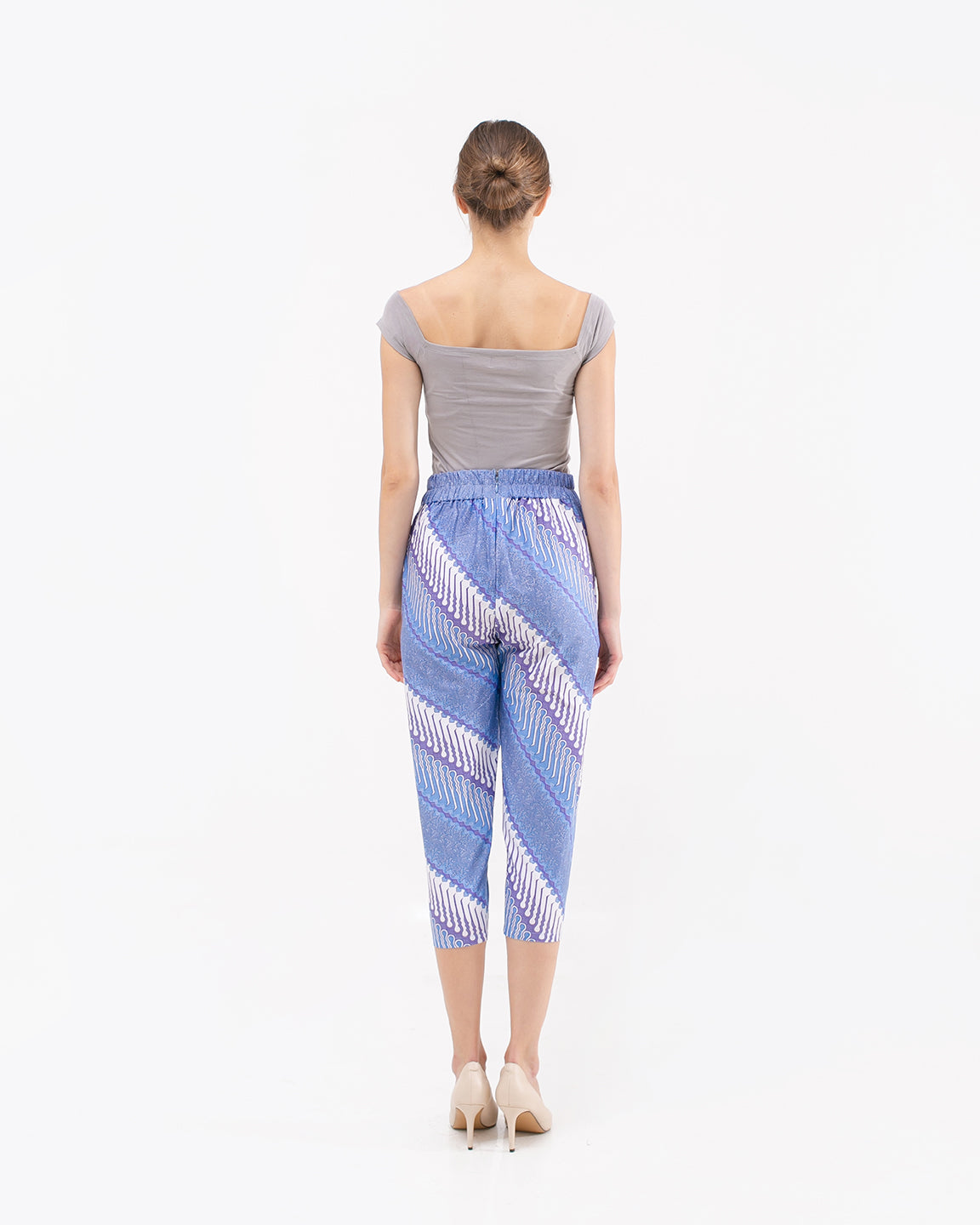 Bottom Pencil Blue Lereng Pants