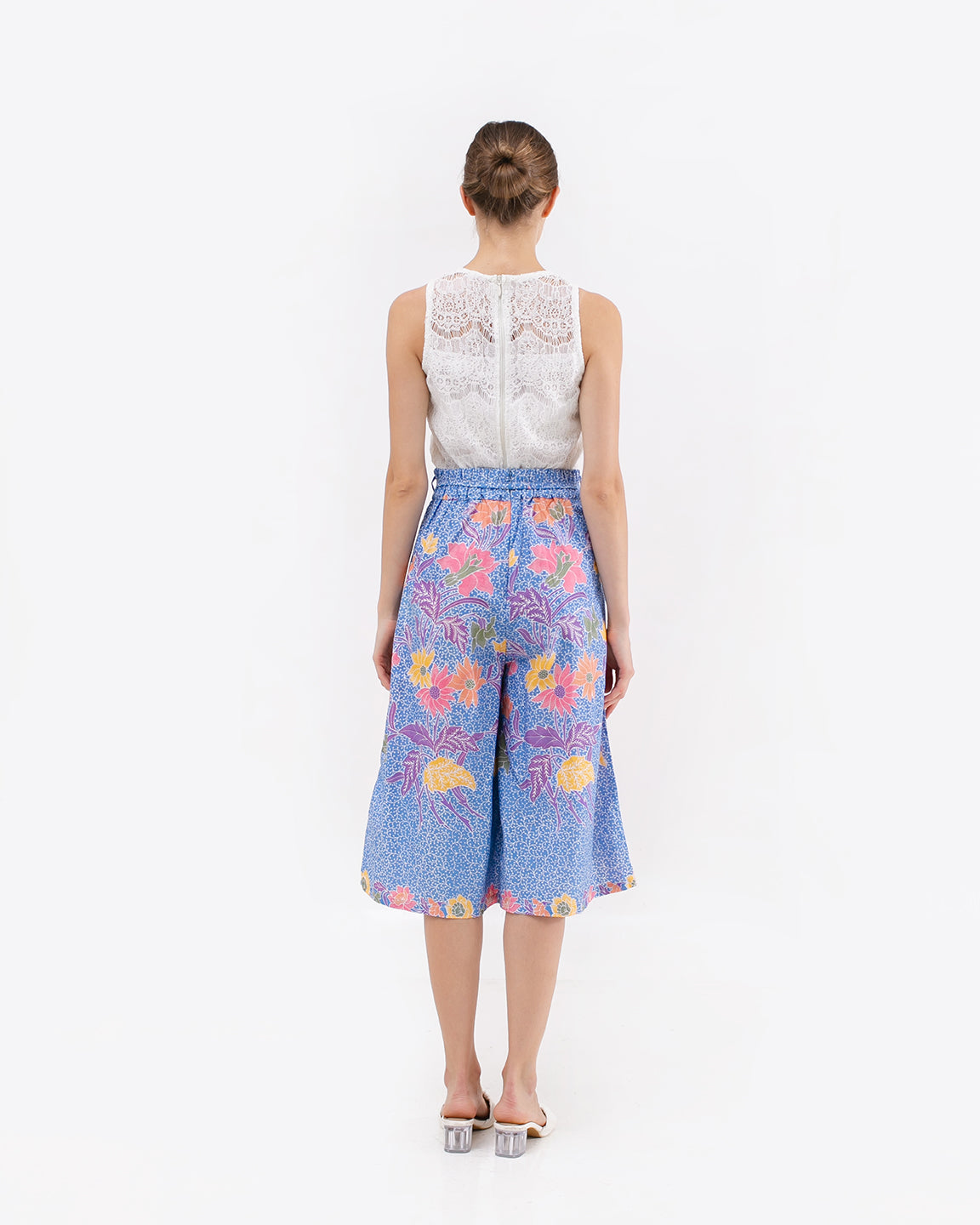 Bottom Culottes Blue Encim Pants