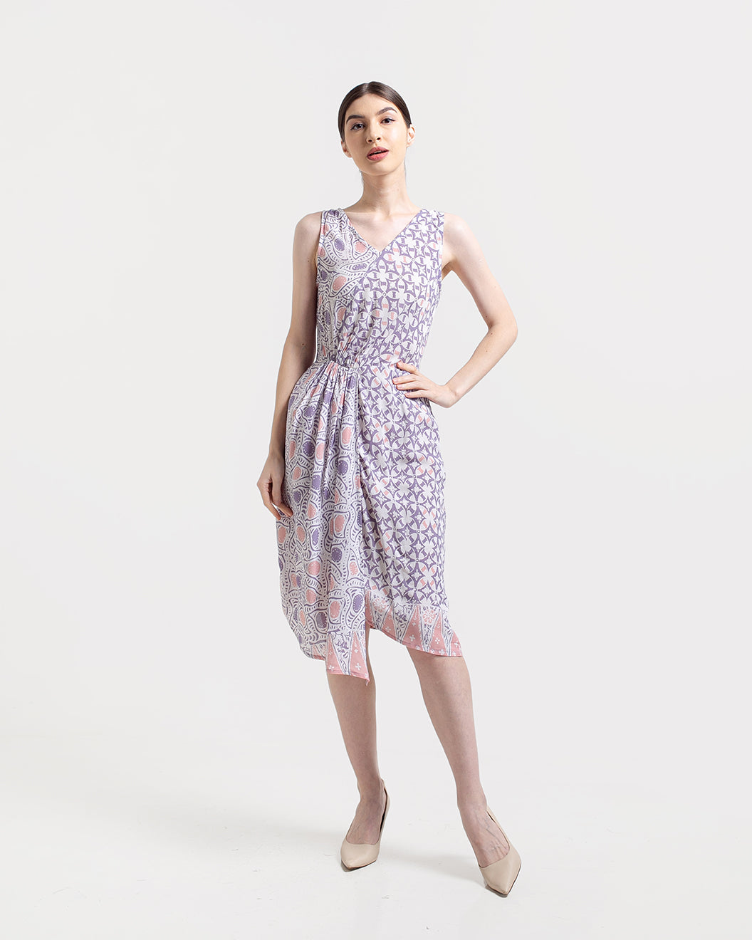 Dress Paris Purple Pastel