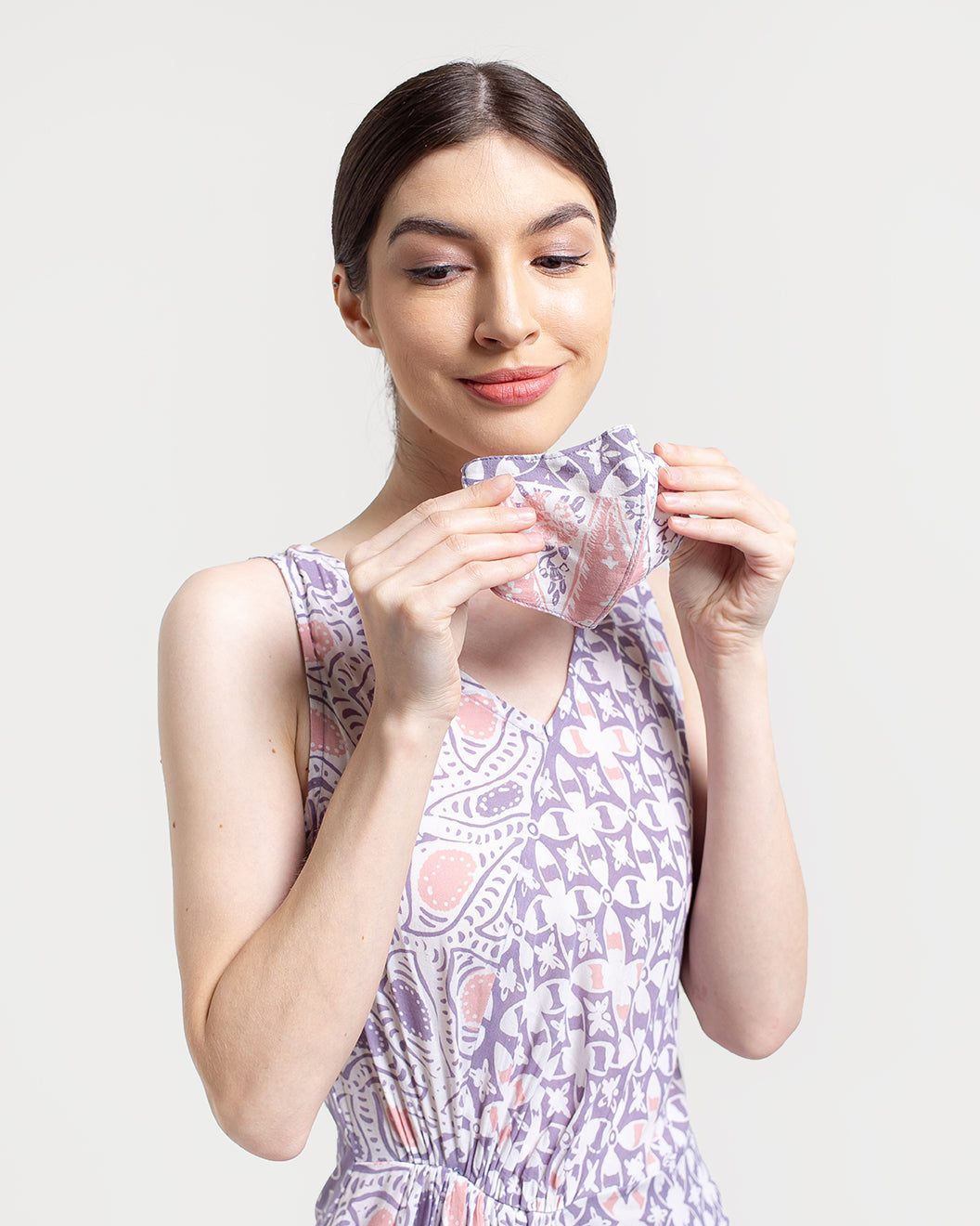 Dress Paris Purple Pastel