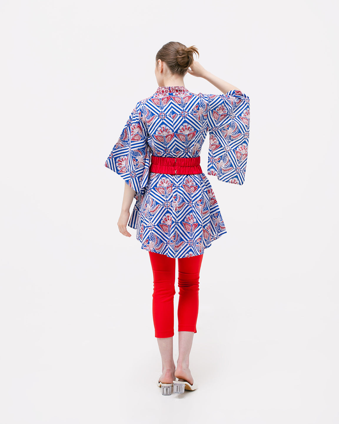 Desire Blue Kimono Top