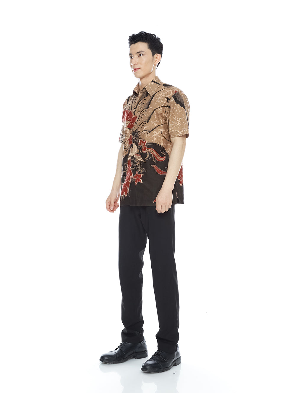Phoenix Peanut Maroon Men Shirt