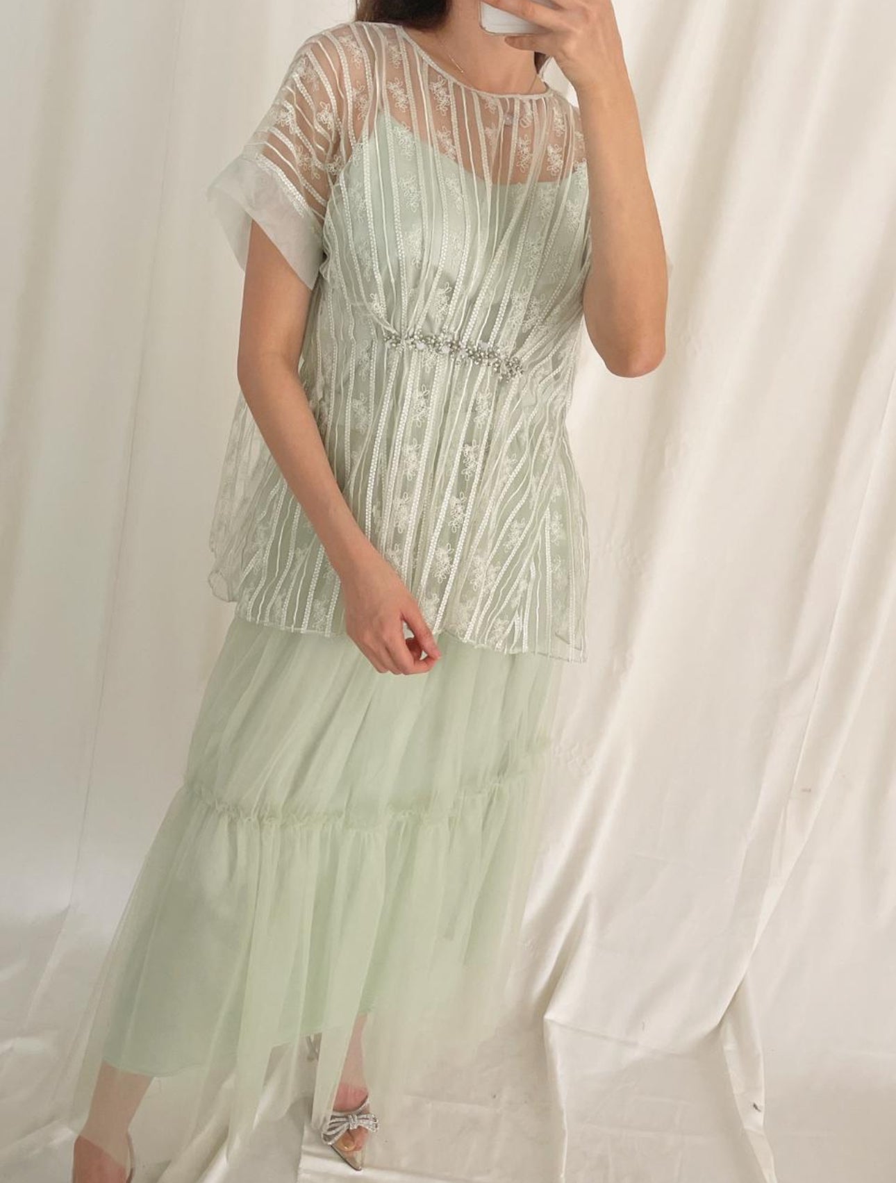 Light Green Mercy Dress