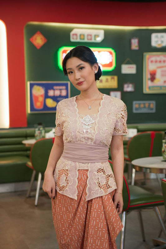Top Kebaya Royal Cream