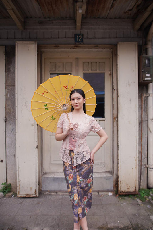 Set Kebaya Siti Sendari Cream