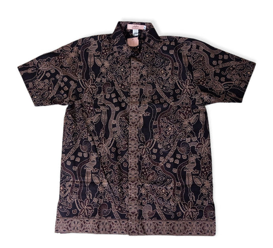 Men Shirt Floral Jungle Batik