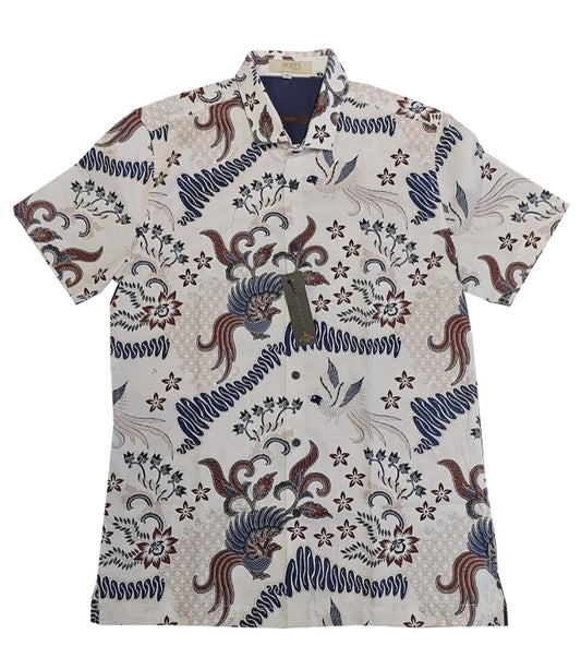 Men White Bird Jayadrata Shirt