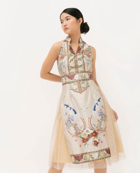 Dress Flower Cheongsam