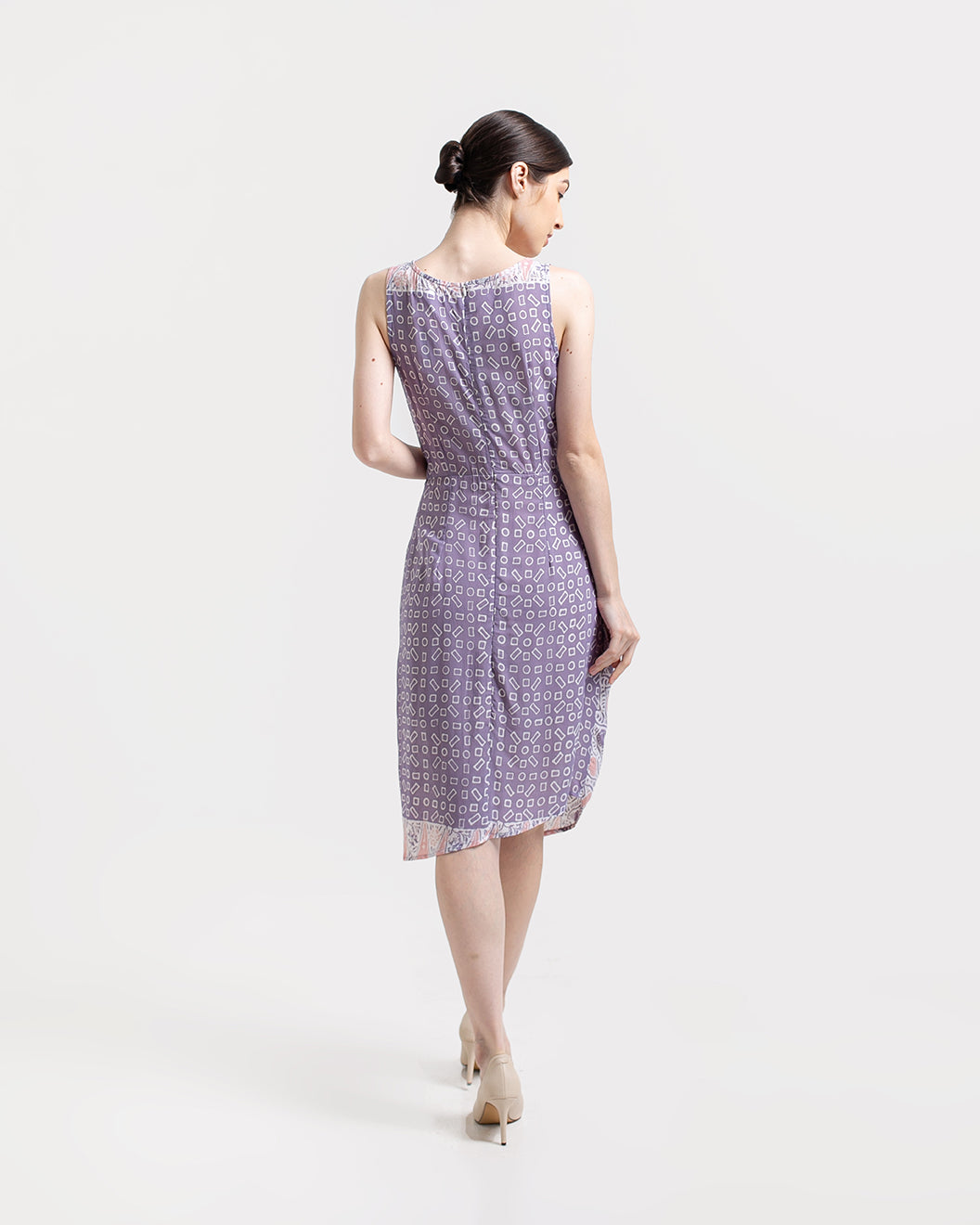 Dress Paris Purple Pastel